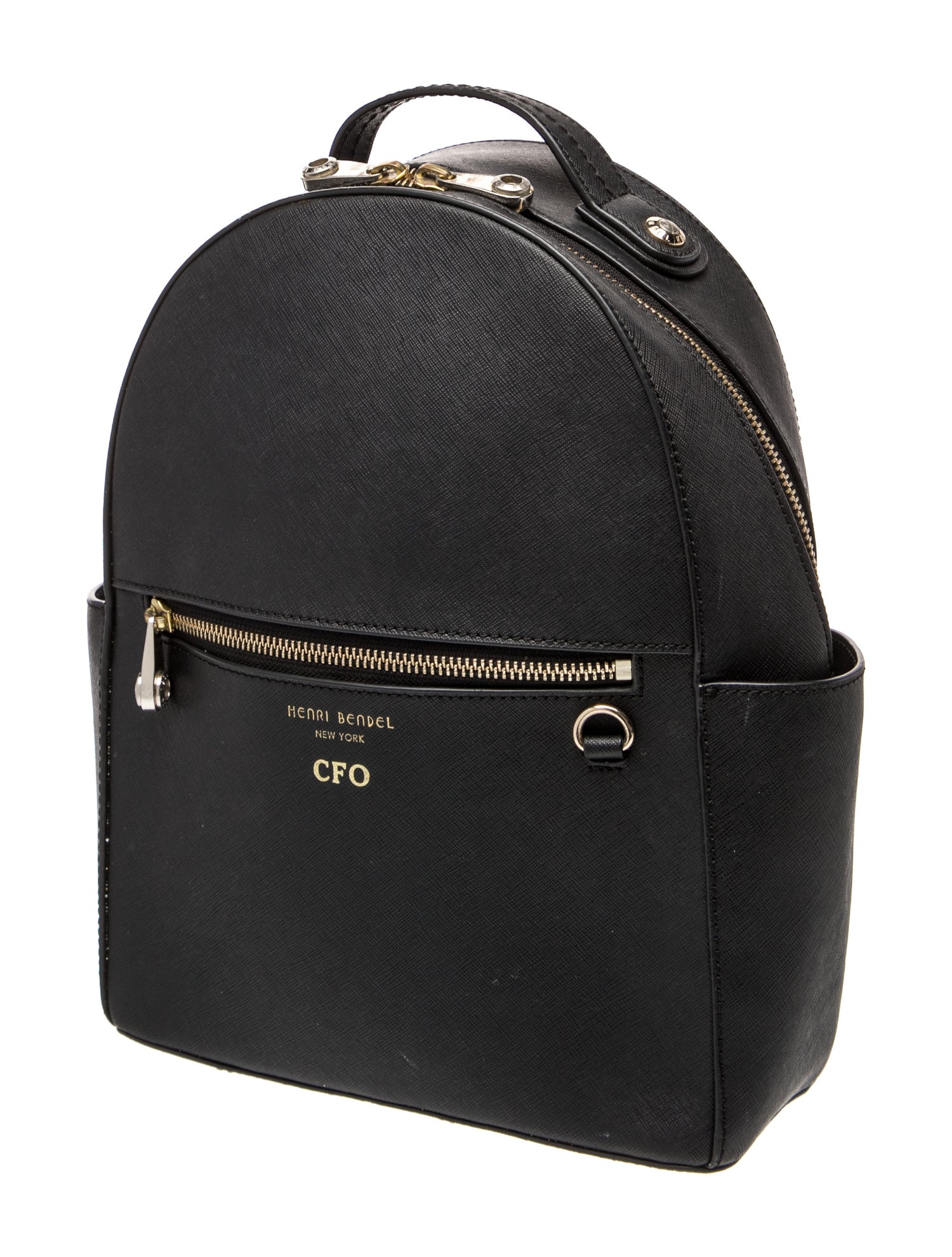 Henri Bendel Leather Backpack