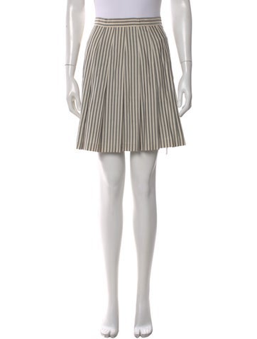 Pre-owned Henri Bendel Vintage Mini Skirt In Multi
