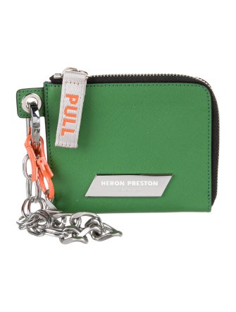 Heron Preston Leather Compact Wallet