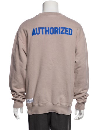 Heron Preston 'Authorized Fake' Graphic Print Sweatshirt