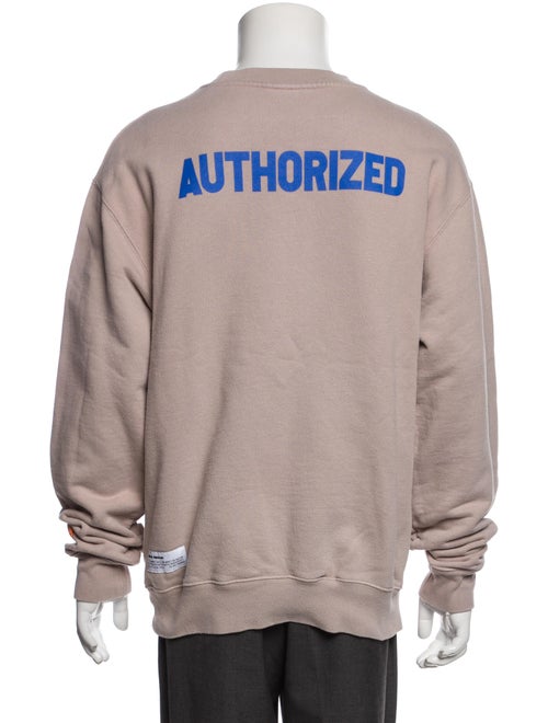 Heron Preston 'Authorized Fake' Graphic Print Sweatshirt