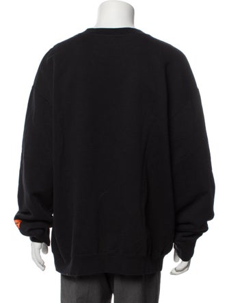 Heron Preston Graphic Print Crew Neck Sweatshirt