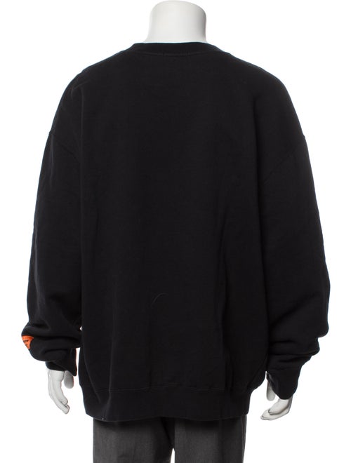 Heron Preston Graphic Print Crew Neck Sweatshirt