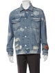 Heron Preston Printed Denim Jacket w/ Tags