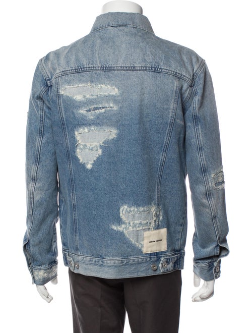 Heron Preston Printed Denim Jacket w/ Tags