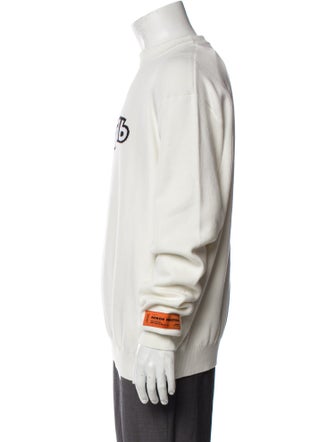 Heron Preston Graphic Print Crew Neck Sweatshirt