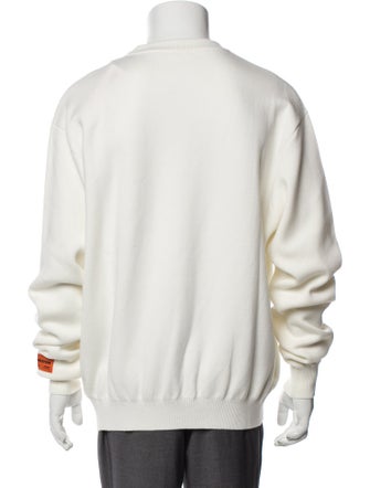 Heron Preston Graphic Print Crew Neck Sweatshirt