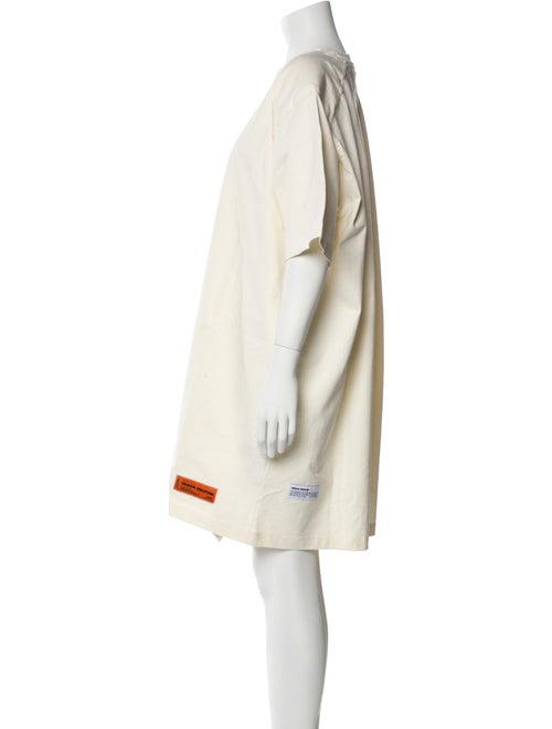 Heron Preston Crew Neck Knee-Length Dress