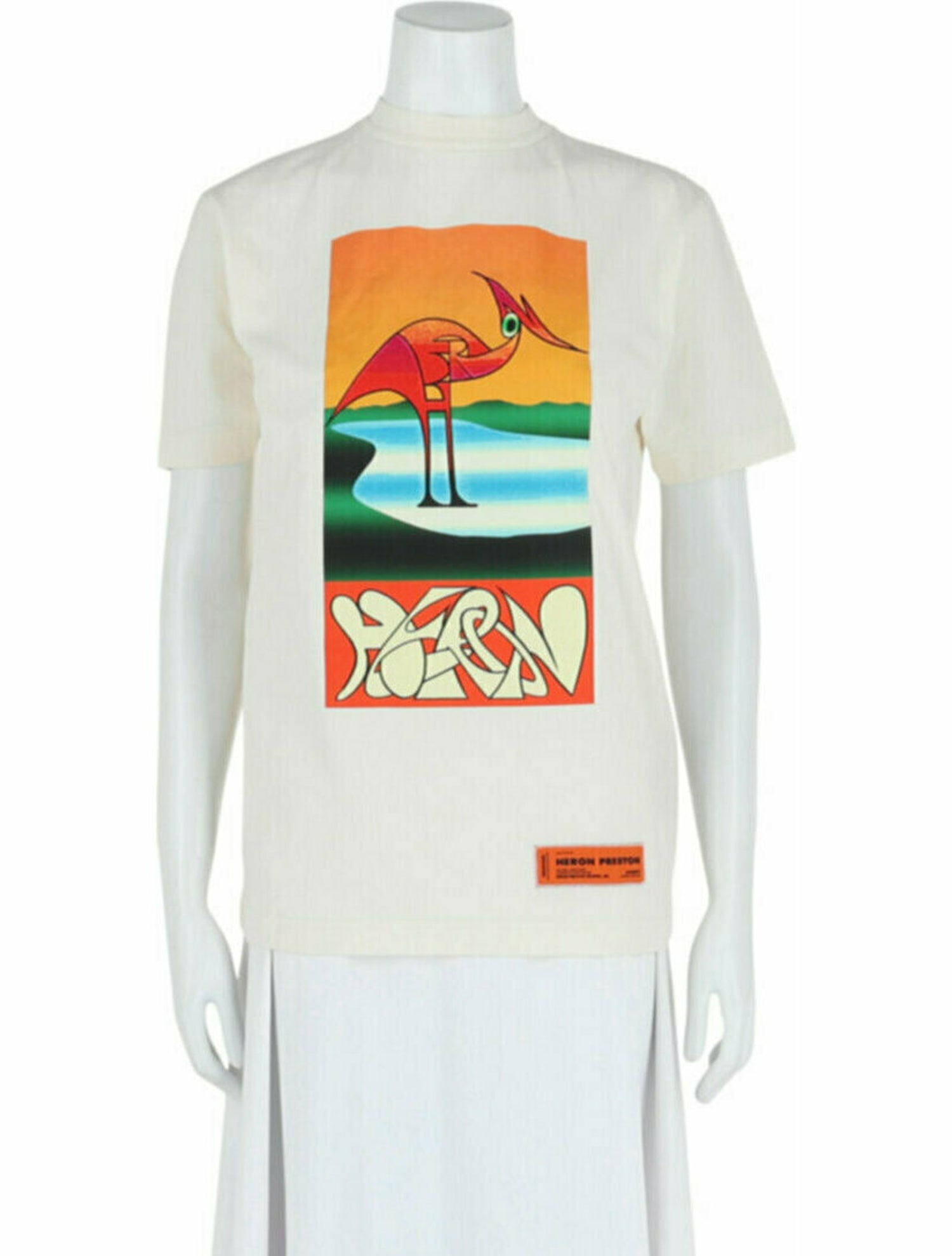 Heron Preston Graphic Print T-Shirt w/ Tags