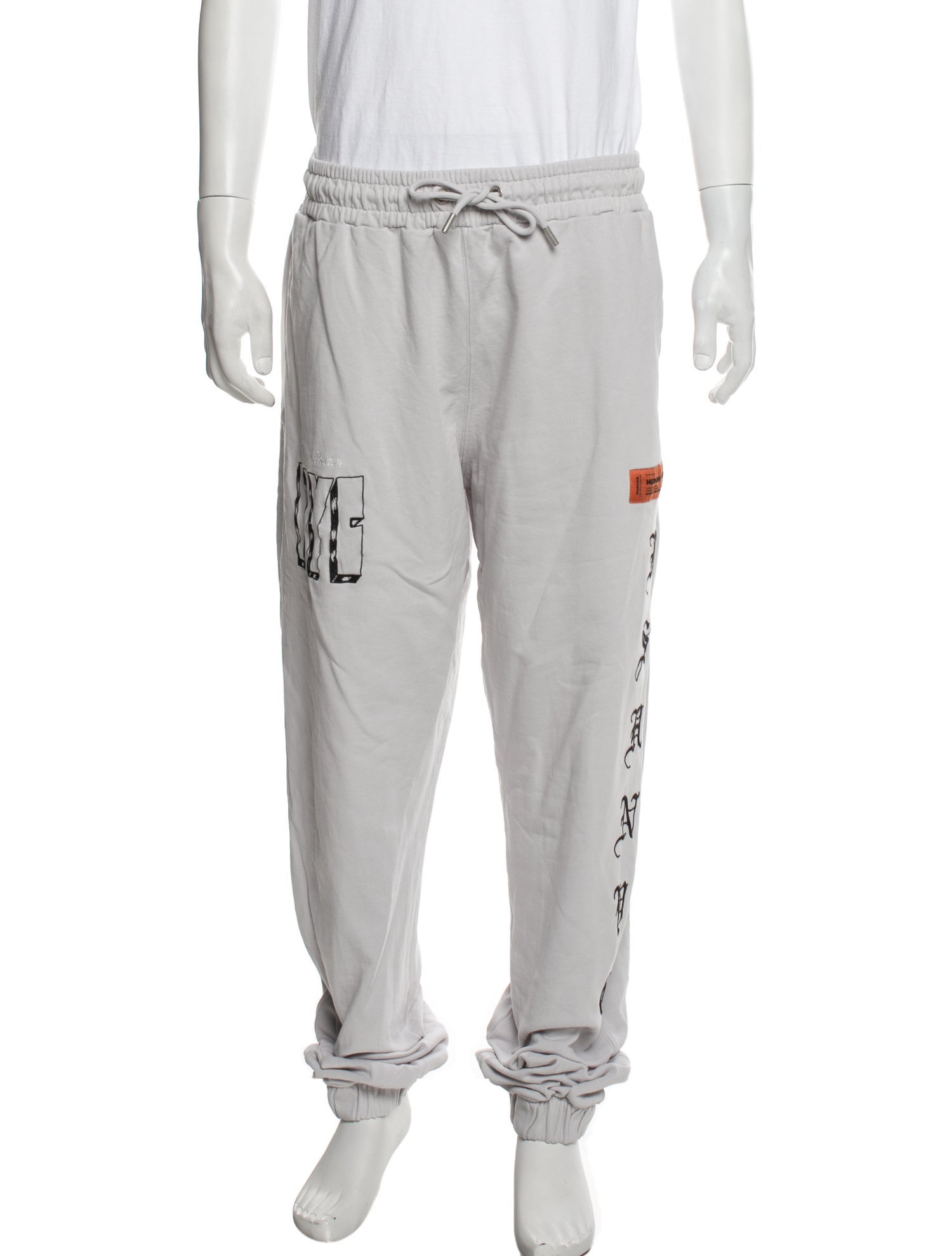 Heron Preston Graphic Print Joggers