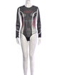 Heron Preston Mesh Printed Bodysuit