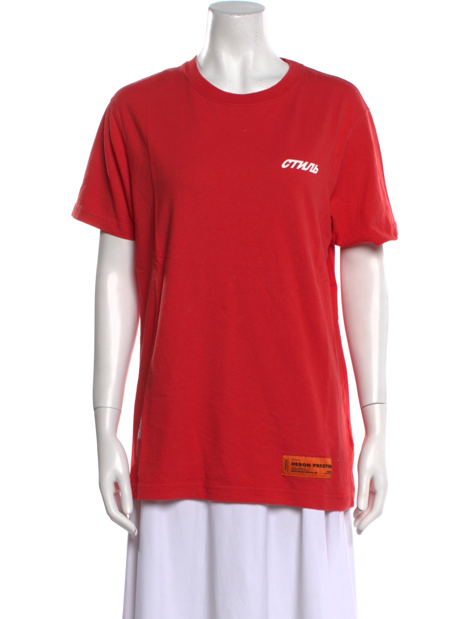 Heron Preston Graphic Print Crew Neck T-Shirt