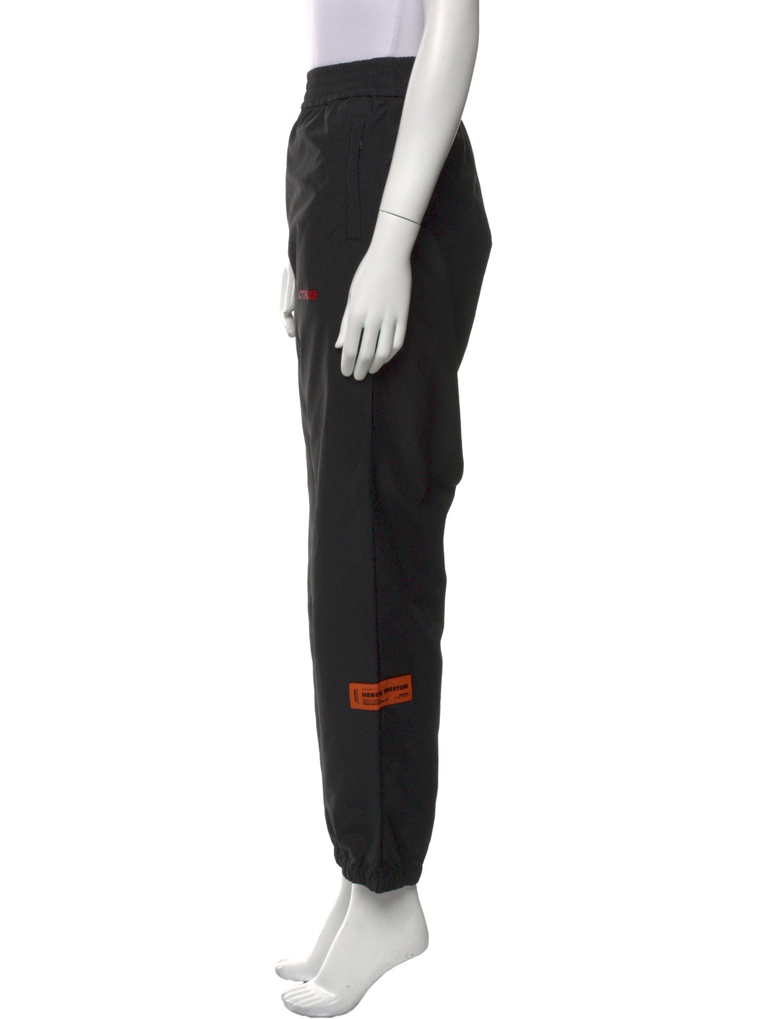 Heron Preston Nylon Straight Leg Pants