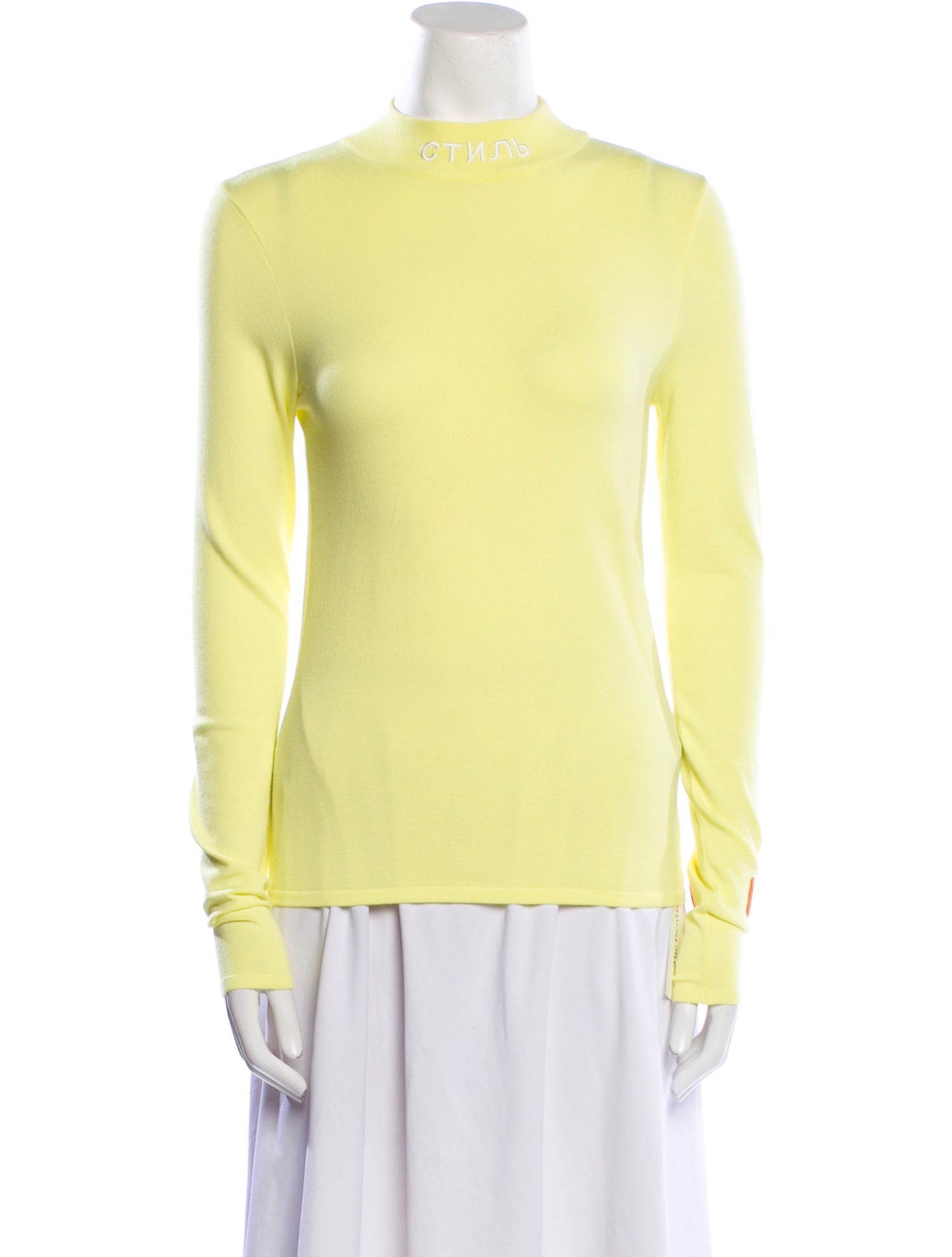 Heron Preston Mock Neck Sweater