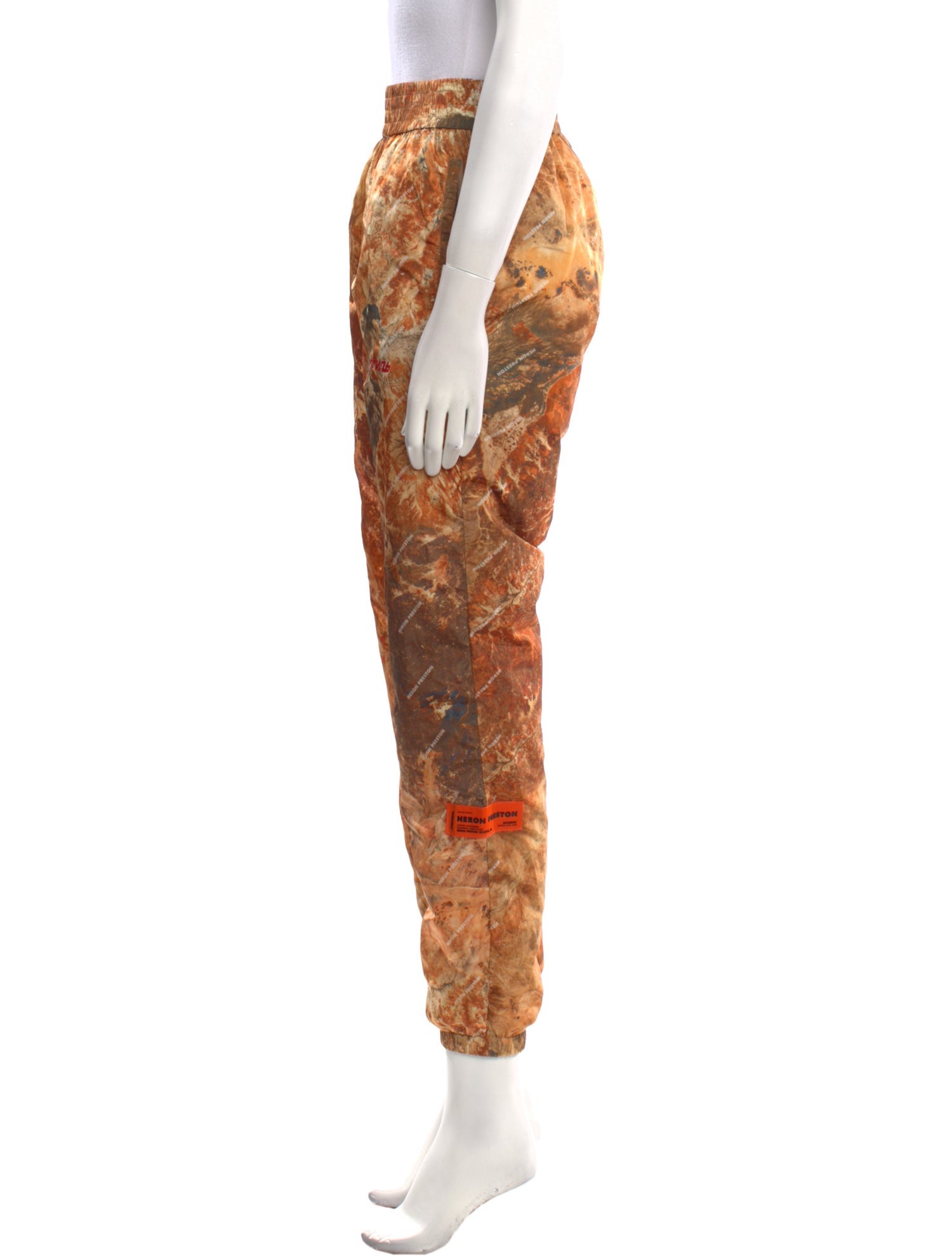 Heron Preston Floral Print Skinny Leg Pants
