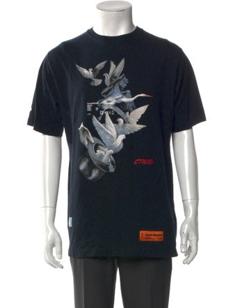 Heron Preston Graphic Print Crew Neck T-Shirt