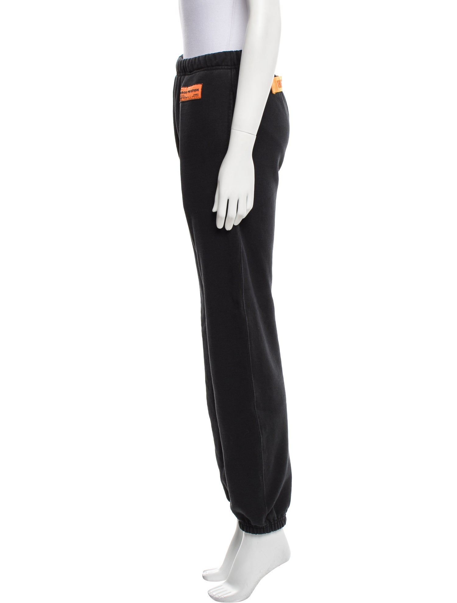 Heron Preston Graphic Print Embroidered Accent Sweatpants