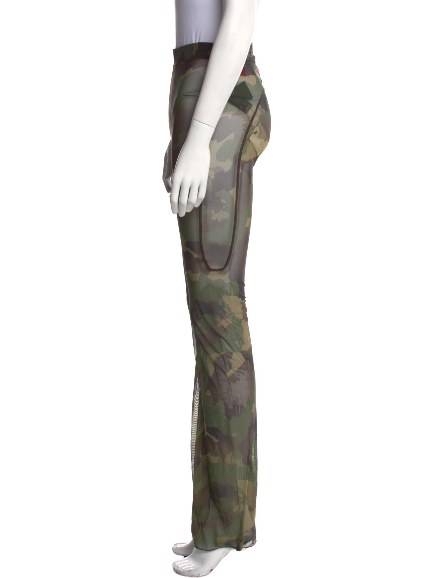 Heron Preston Printed Straight Leg Pants w/ Tags