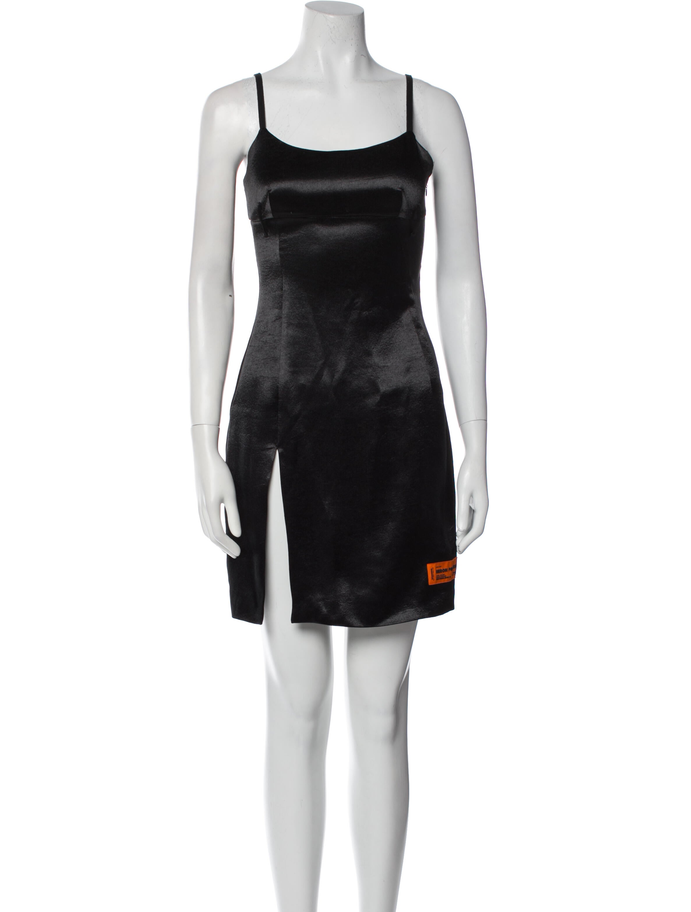 Heron Preston Square Neckline Mini Dress