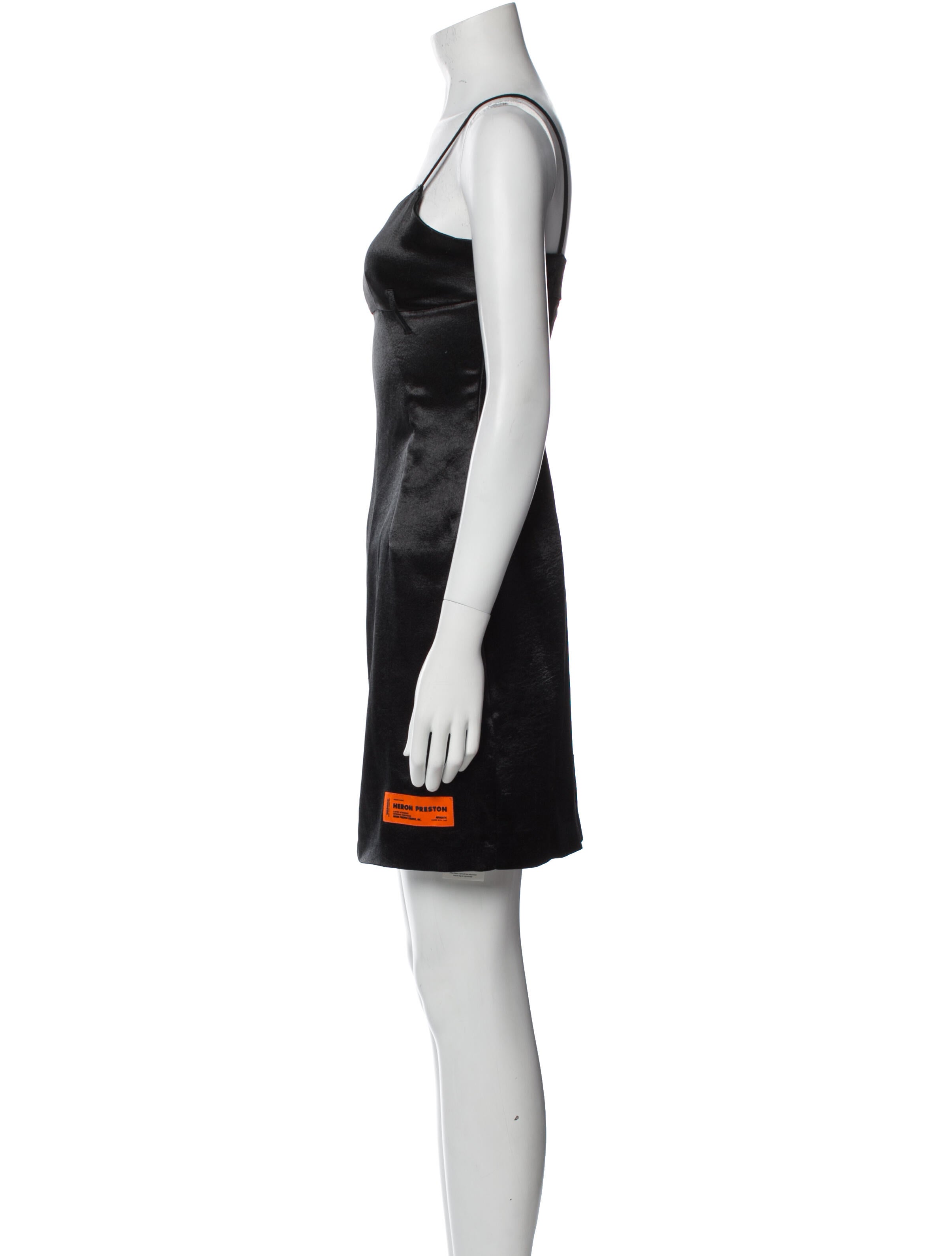 Heron Preston Square Neckline Mini Dress