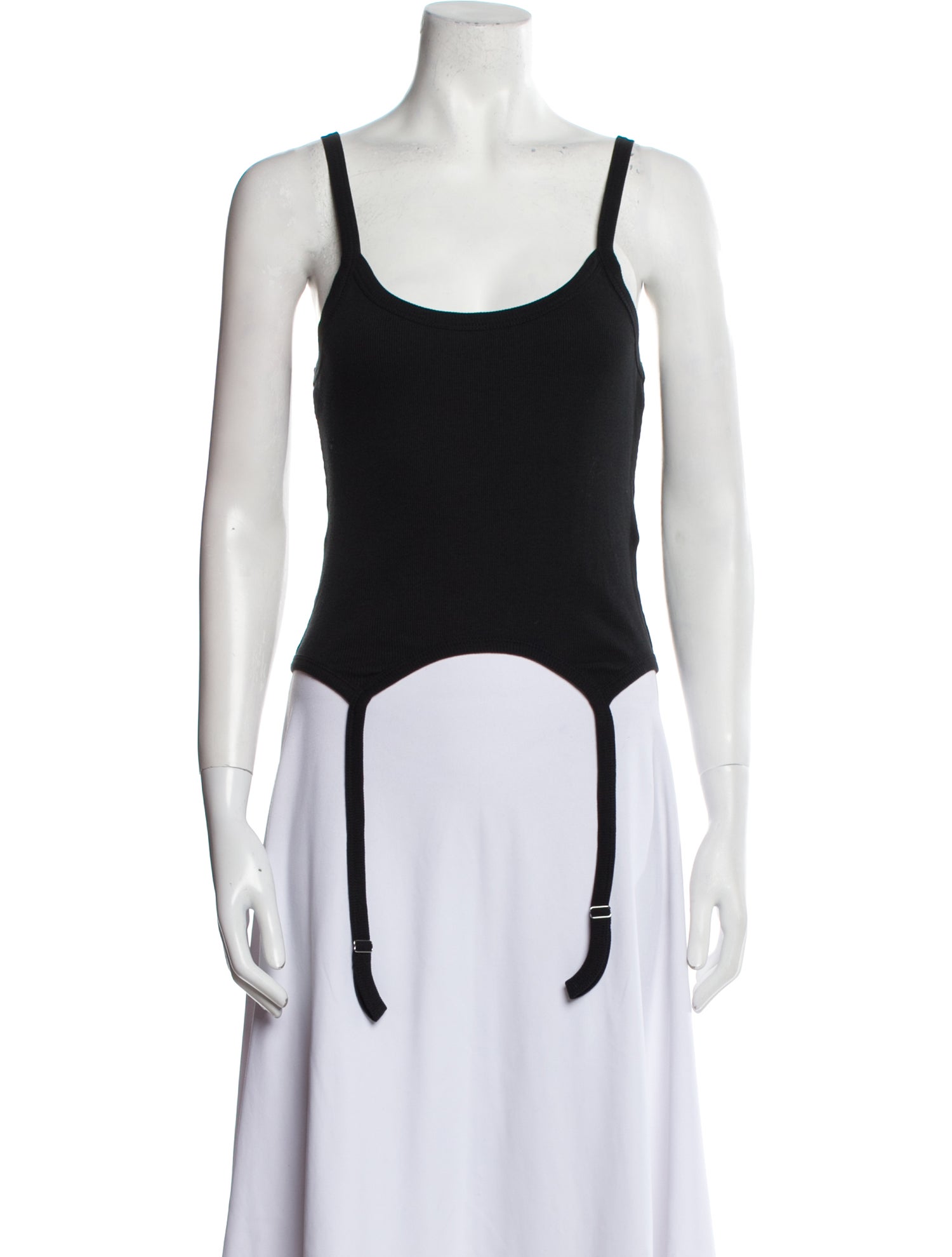 Heron Preston Scoop Neck Sleeveless Bodysuit