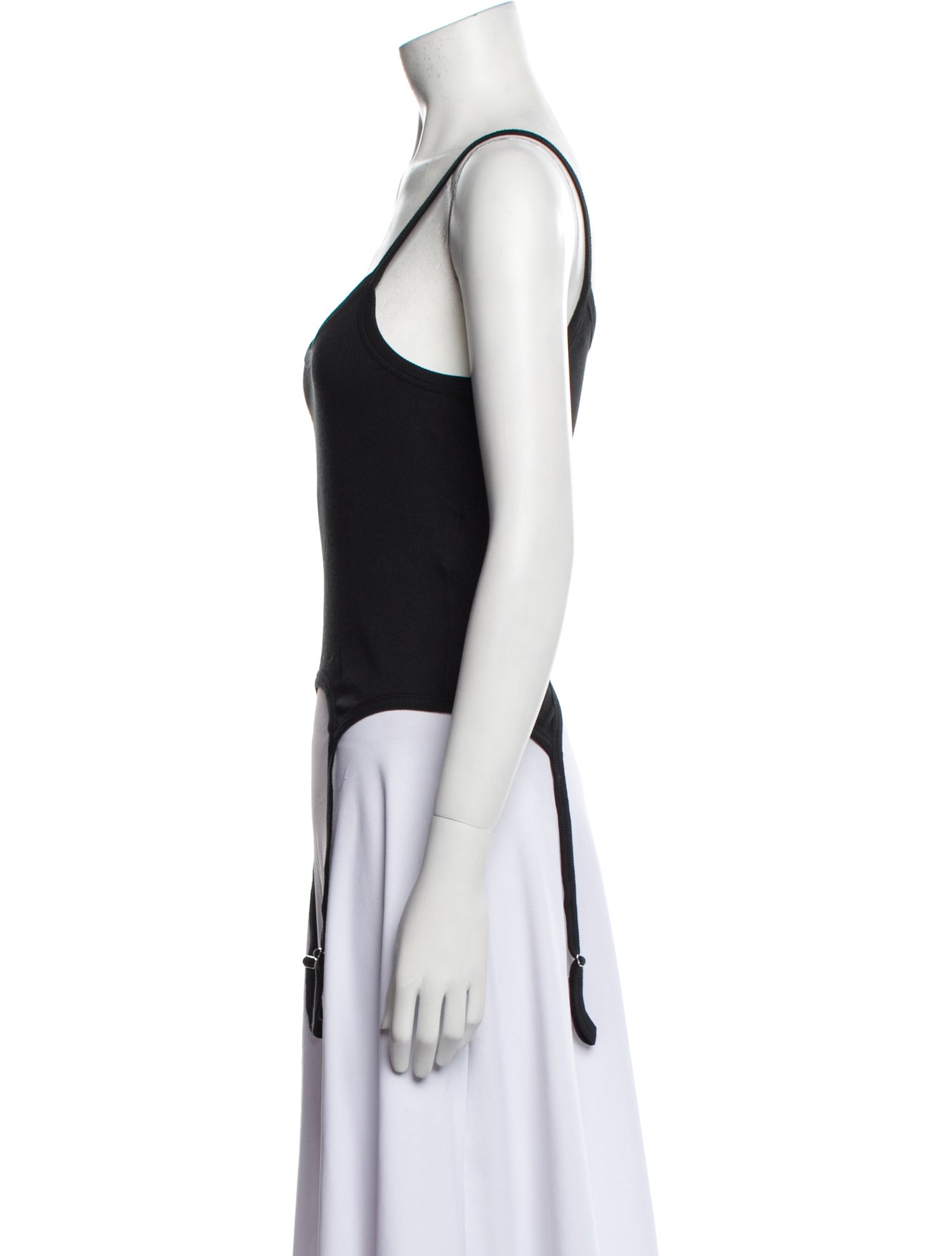 Heron Preston Scoop Neck Sleeveless Bodysuit