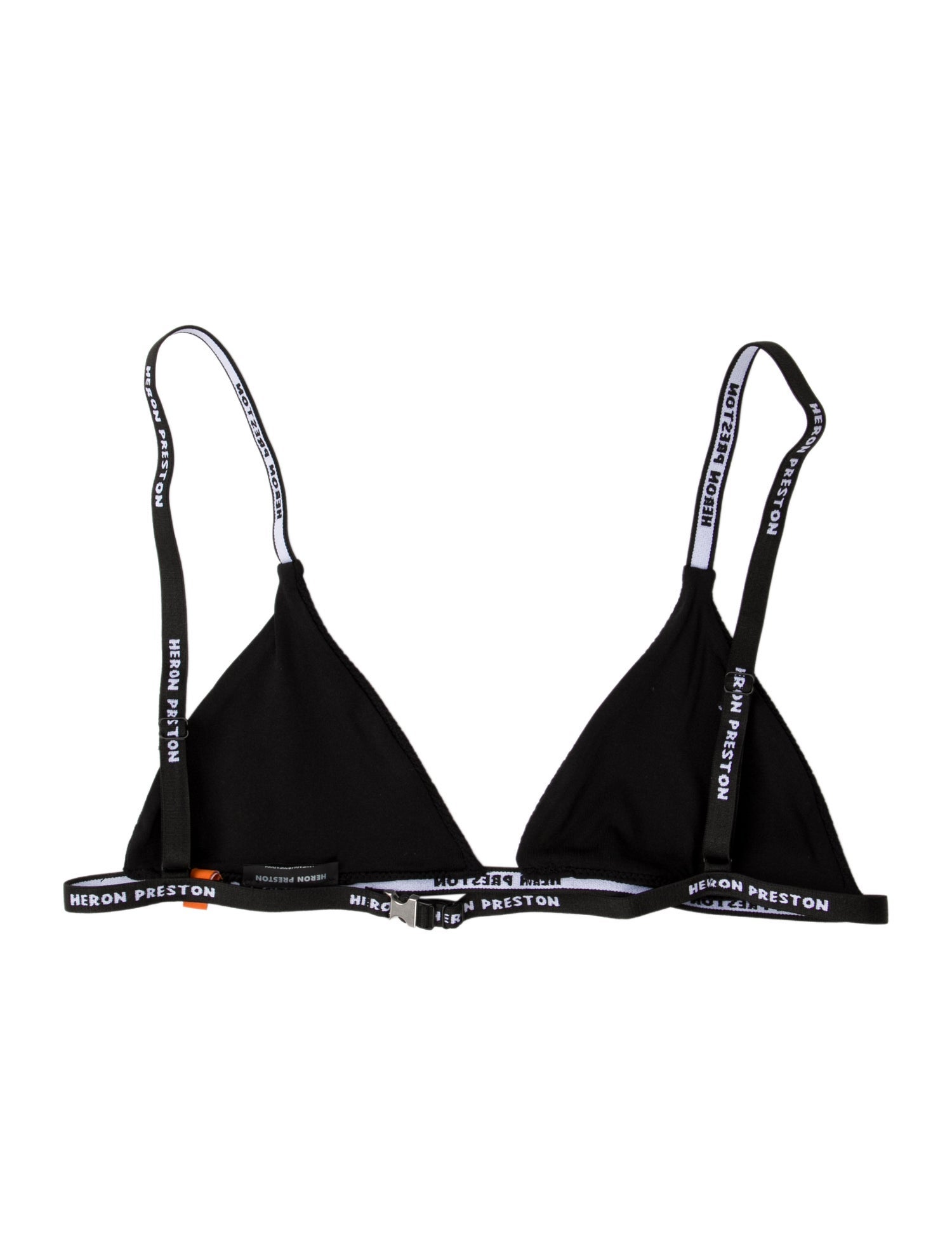 Heron Preston Tie Neck Sleeveless Sports Bra