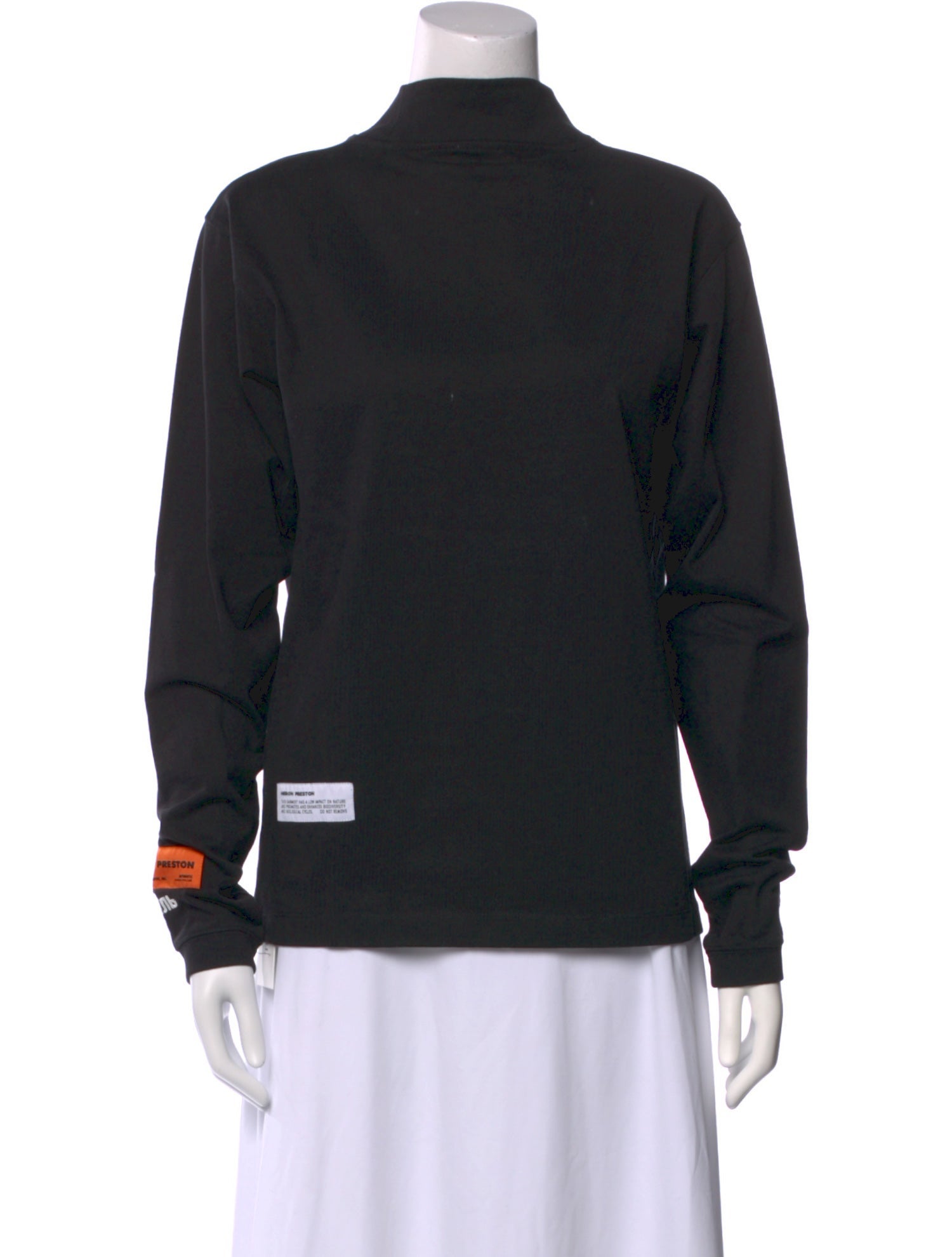 Heron Preston Turtleneck Long Sleeve Sweatshirt