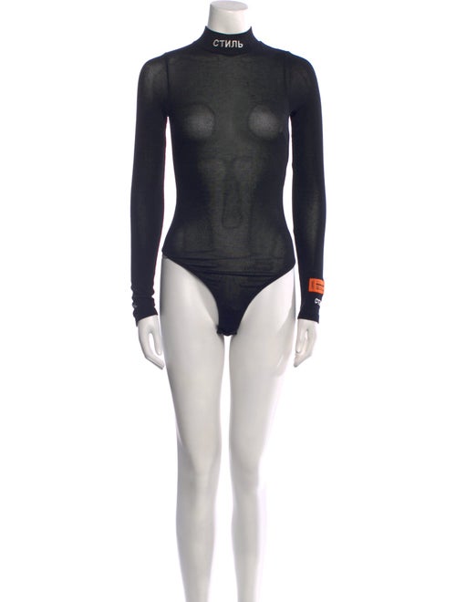 Heron Preston 2020 Mock Neck Bodysuit