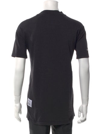 Heron Preston Graphic Print Mock Neck T-Shirt