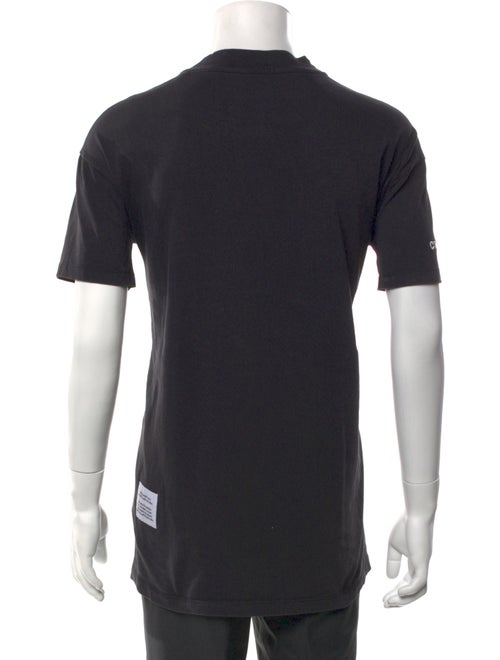 Heron Preston Graphic Print Mock Neck T-Shirt