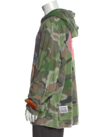 Heron Preston Graphic Print Crew Neck Hoodie