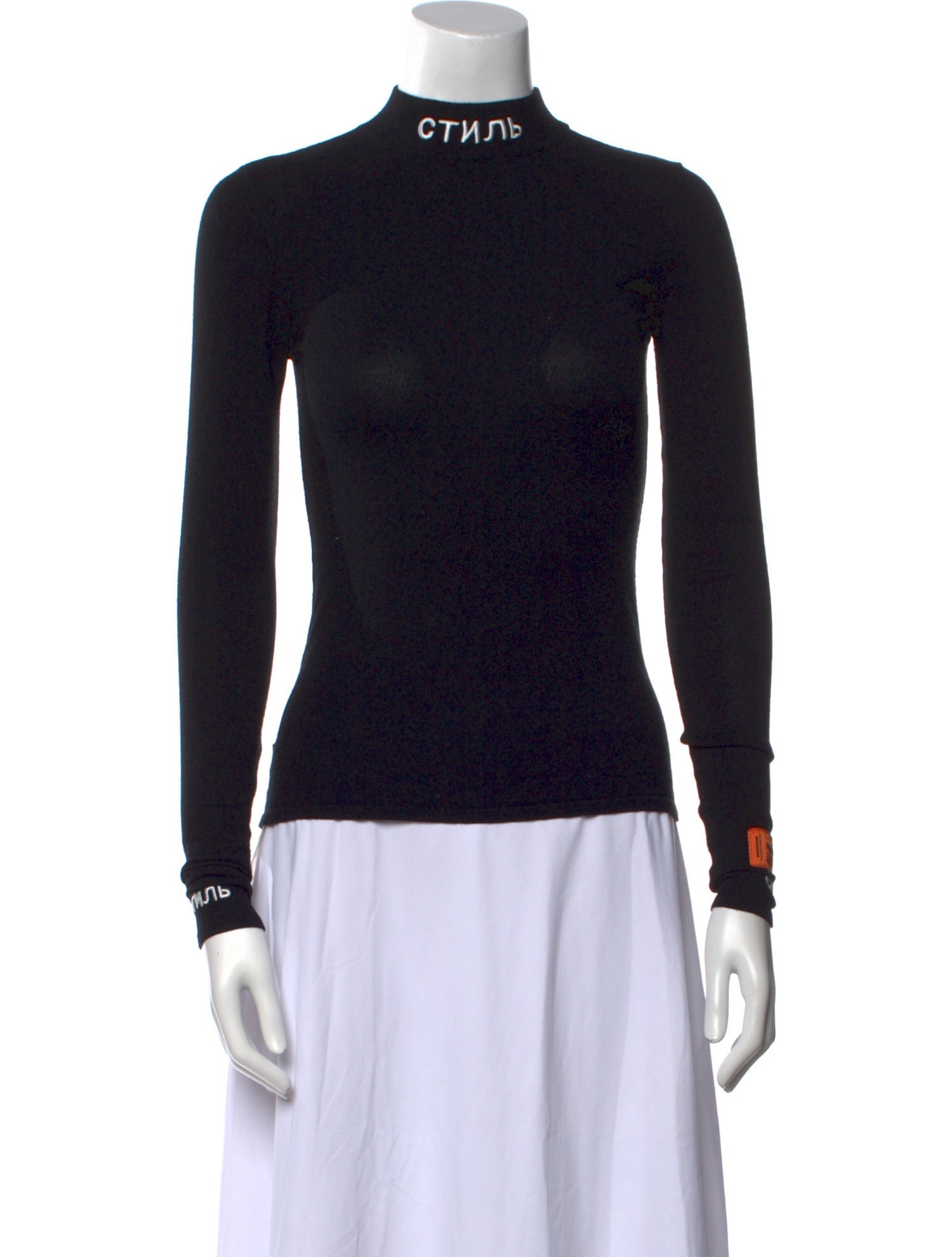 Heron Preston Mock Neck Sweater