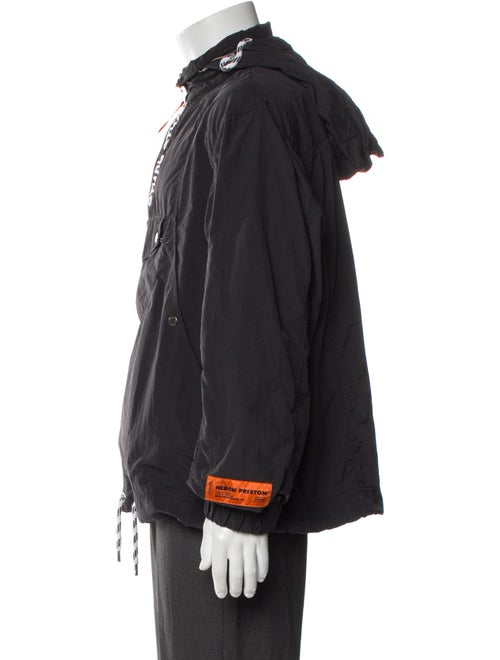 Heron Preston Graphic Print Windbreaker