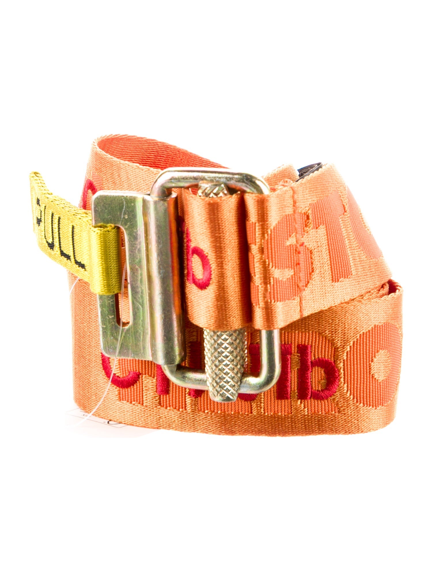 Heron Preston Nylon Embroidered Accent Belt