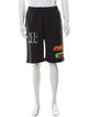 Heron Preston Graphic Print Jogger Shorts
