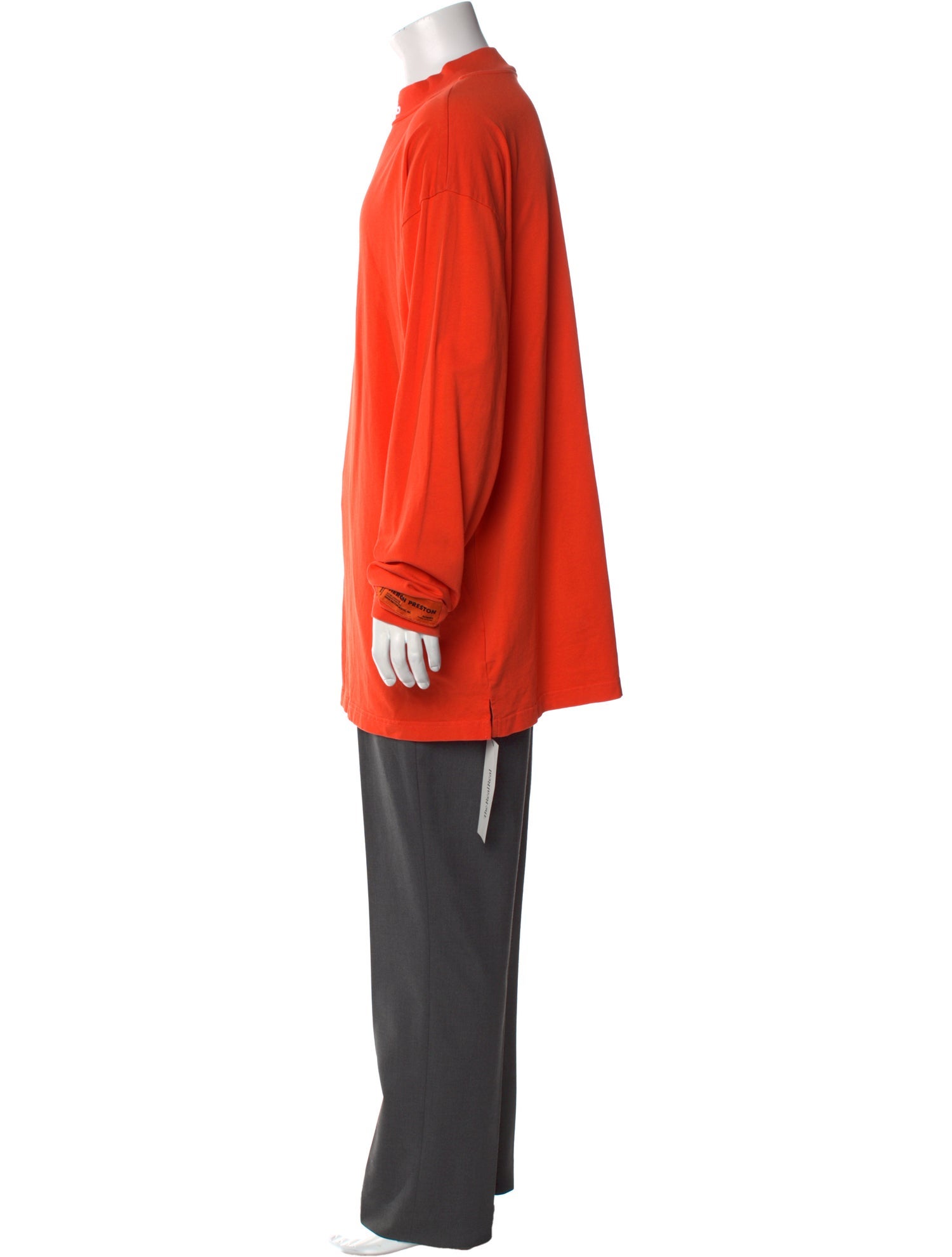Heron Preston Mock Neck Long Sleeve Henley