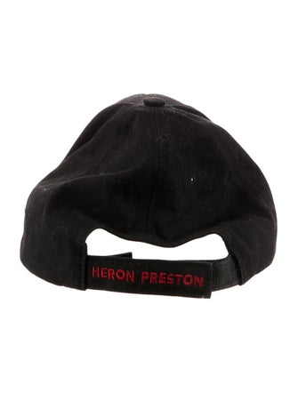 Heron Preston black and red baseball hat