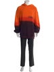 Heron Preston Colorblock Pattern Crew Neck Hoodie