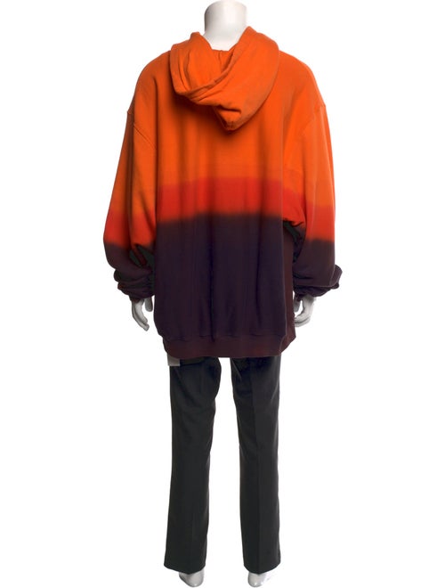 Heron Preston Colorblock Pattern Crew Neck Hoodie