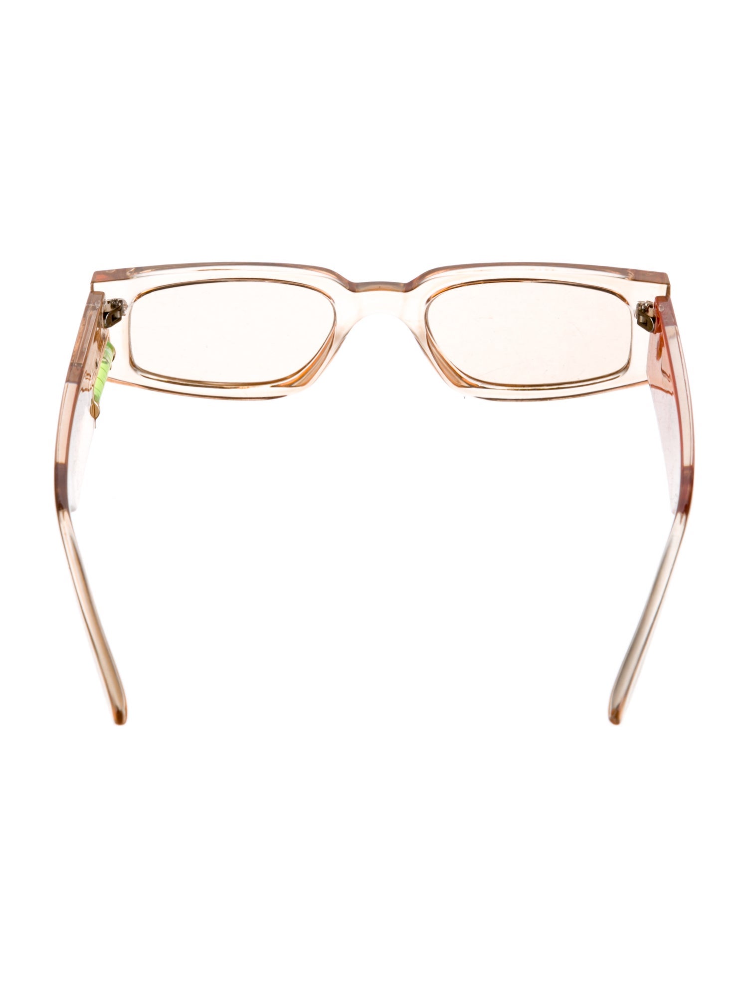 Heron Preston Square Tinted Sunglasses