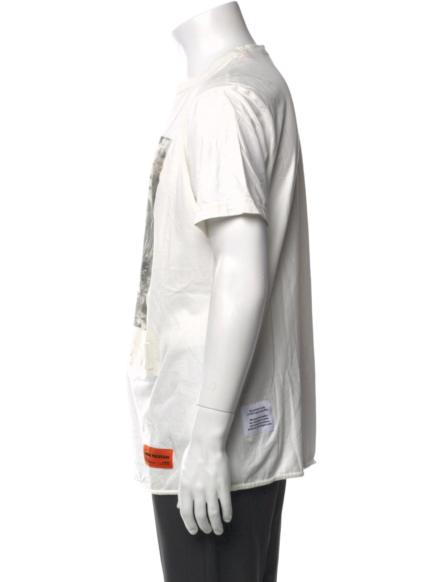 Heron Preston Graphic Print Crew Neck T-Shirt