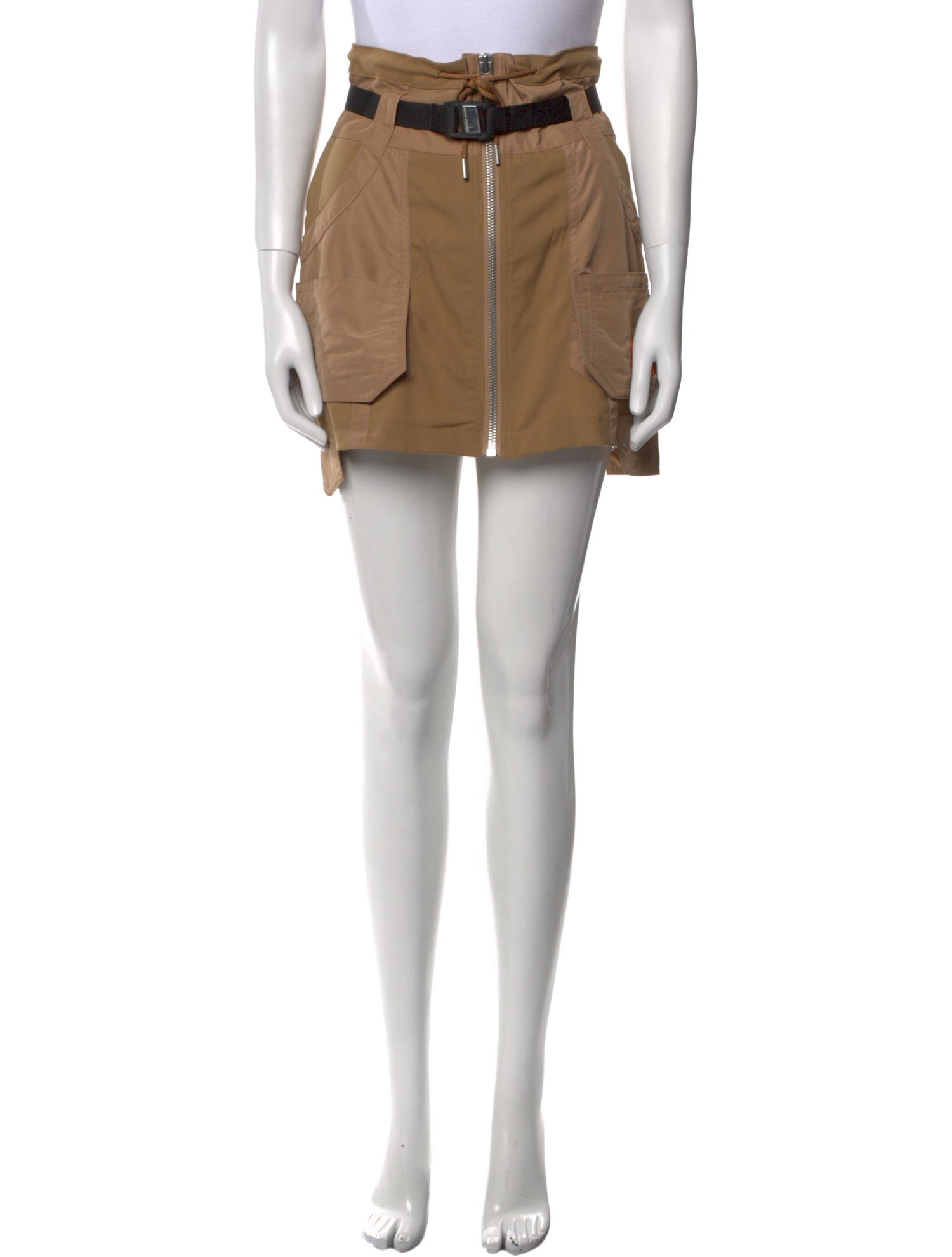 Heron Preston Embroidered Accent Mini Skirt