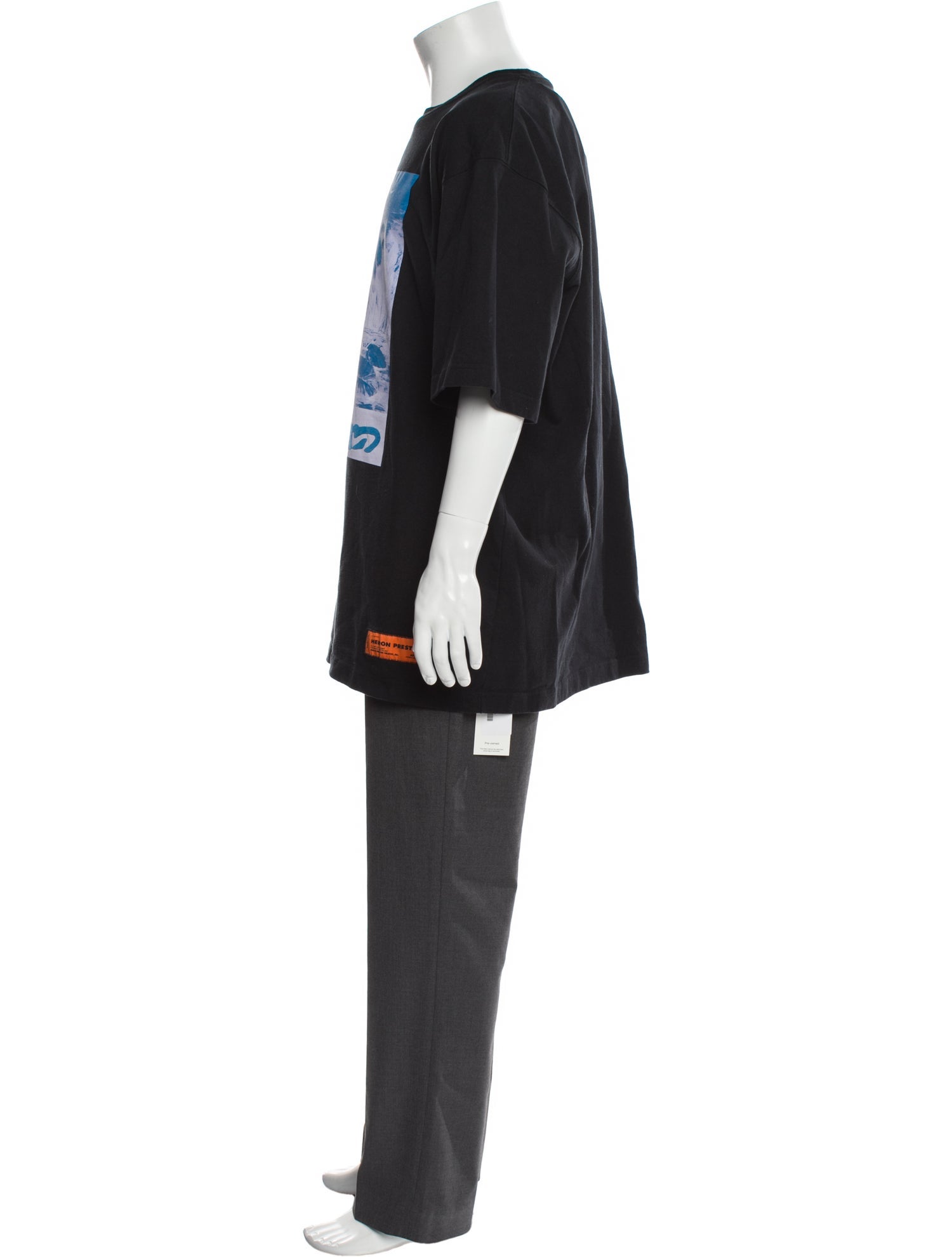 Heron Preston Graphic Print Crew Neck Sweatshirt