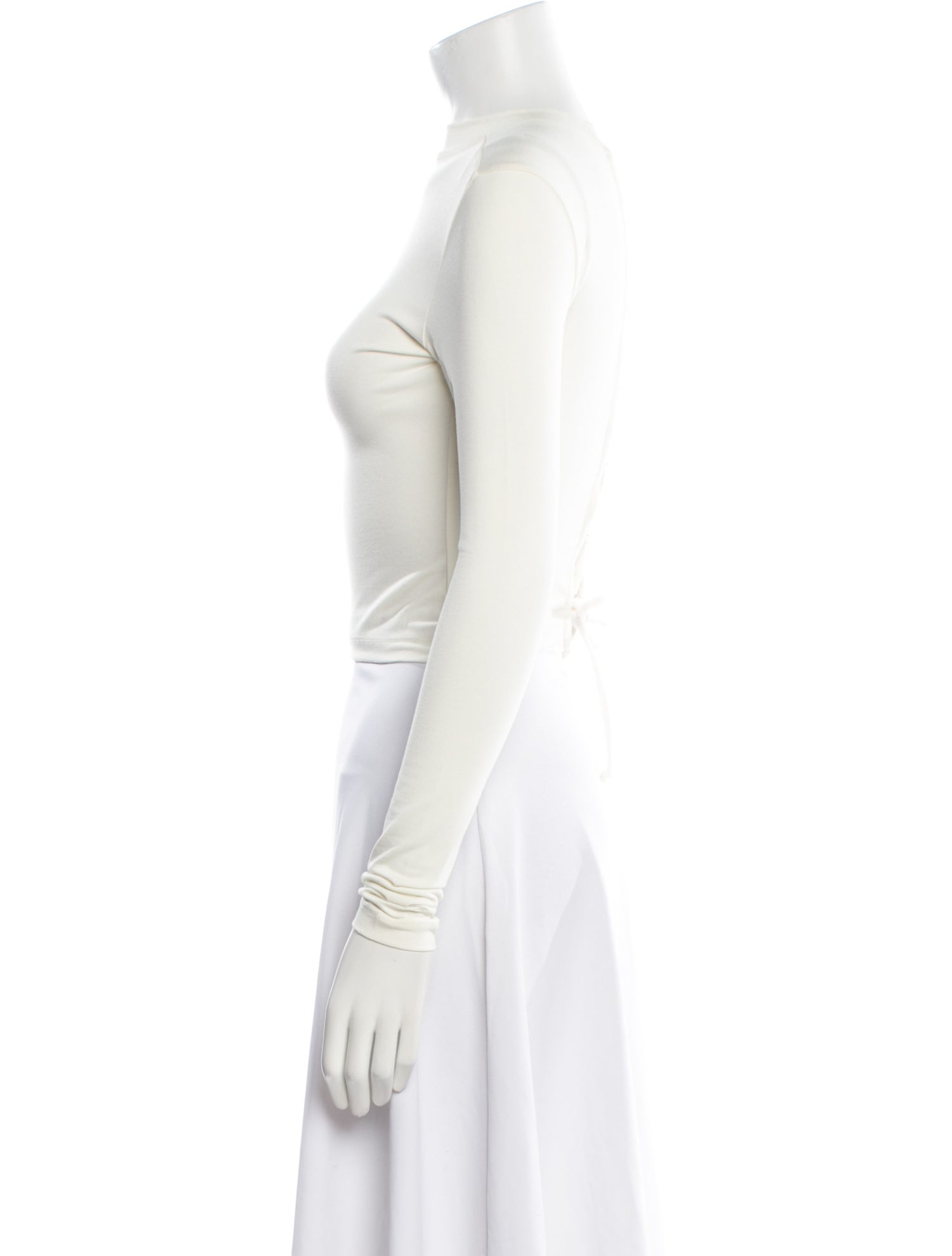 Heron Preston Crew Neck Long Sleeve Crop Top w/ Tags