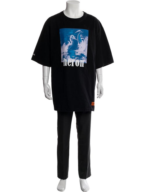 Heron Preston Graphic Print Crew Neck T-Shirt