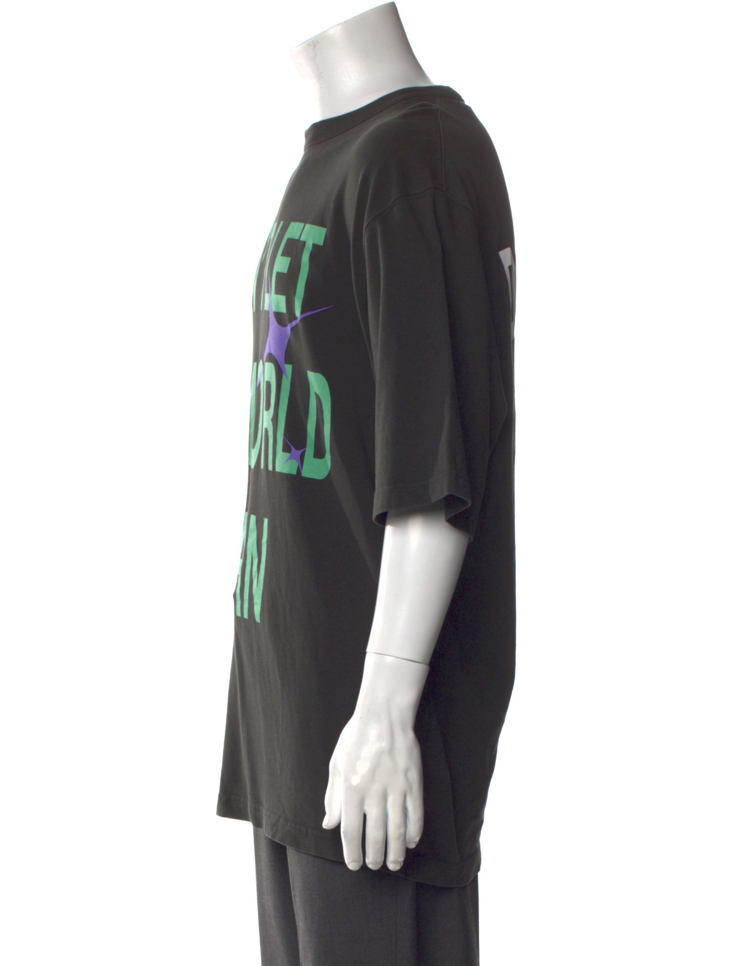 Heron Preston Graphic Print Crew Neck T-Shirt