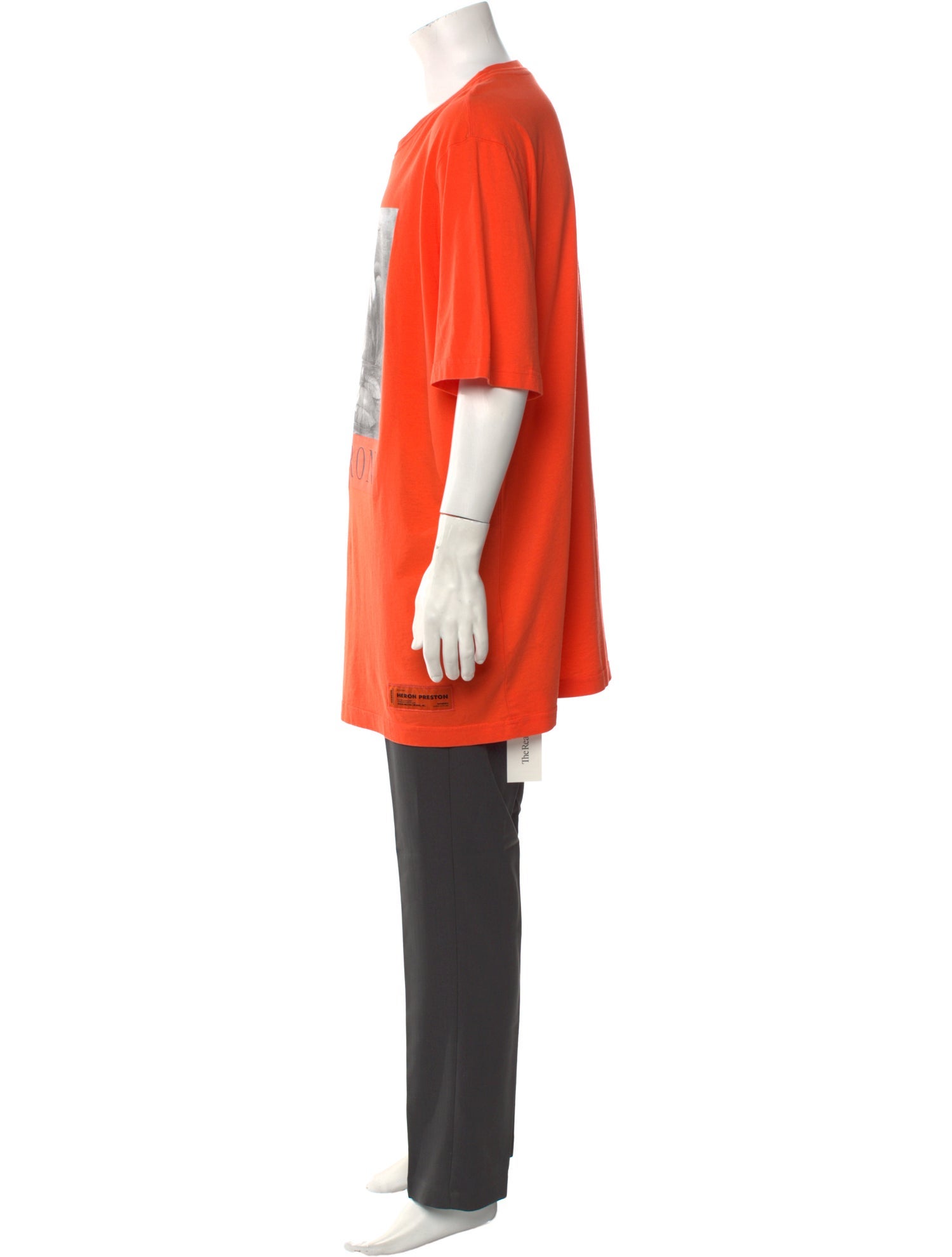 Heron Preston Graphic Print Scoop Neck T-Shirt