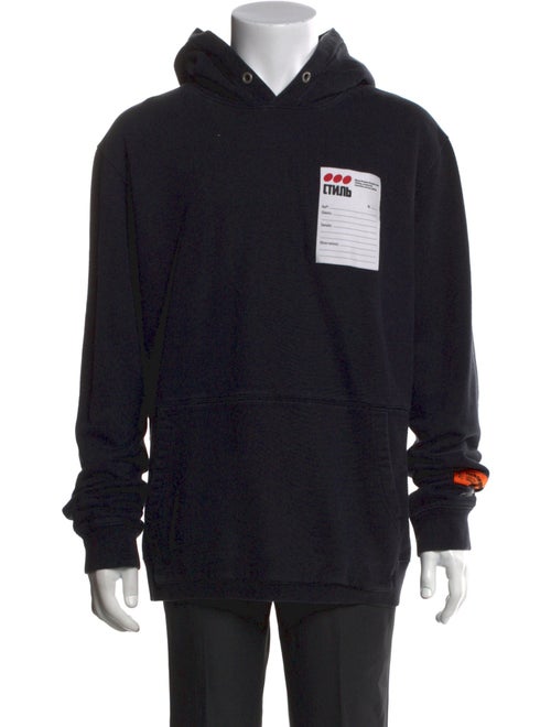 Heron Preston Graphic Print Crew Neck Hoodie