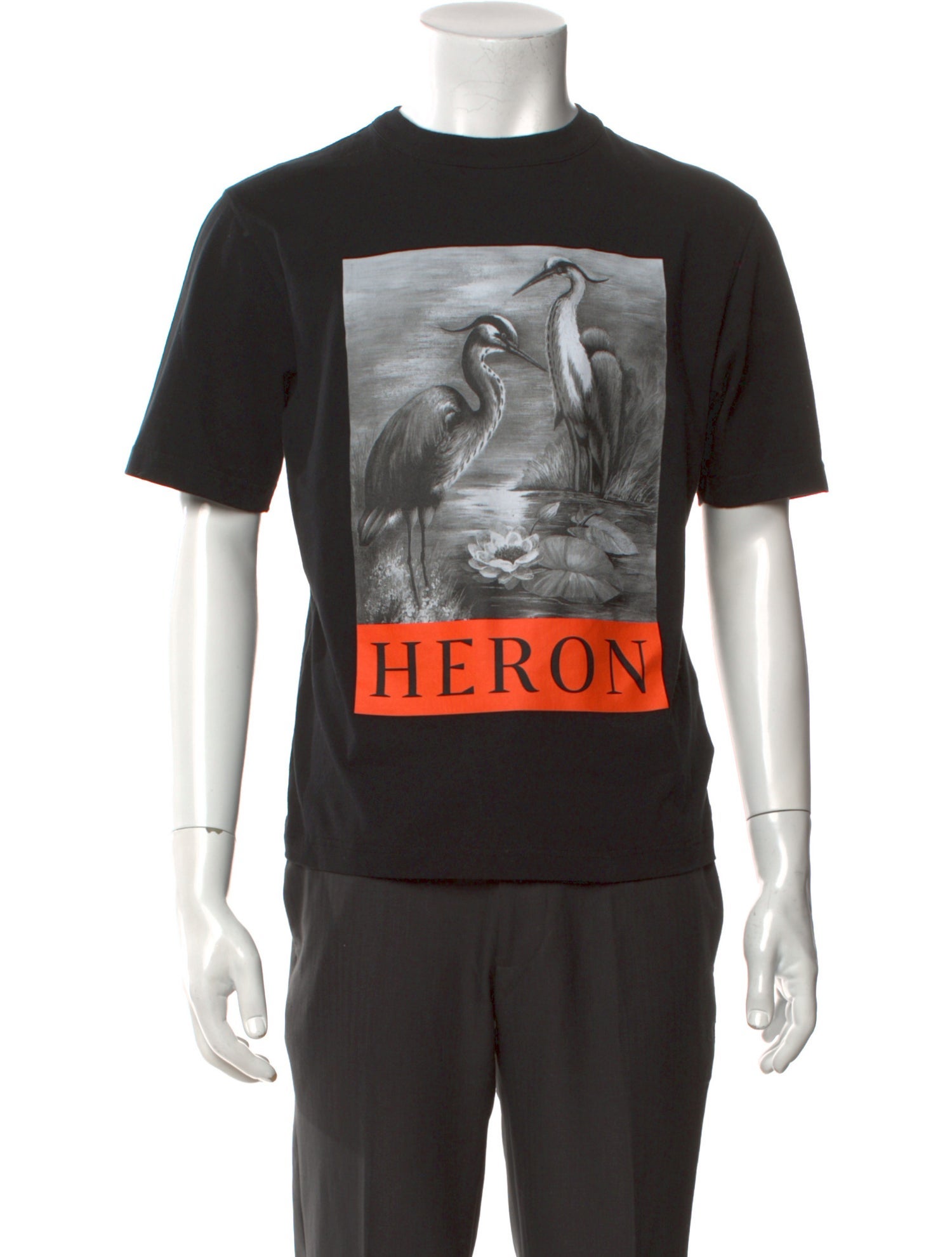 Heron Preston Graphic Print Crew Neck T-Shirt
